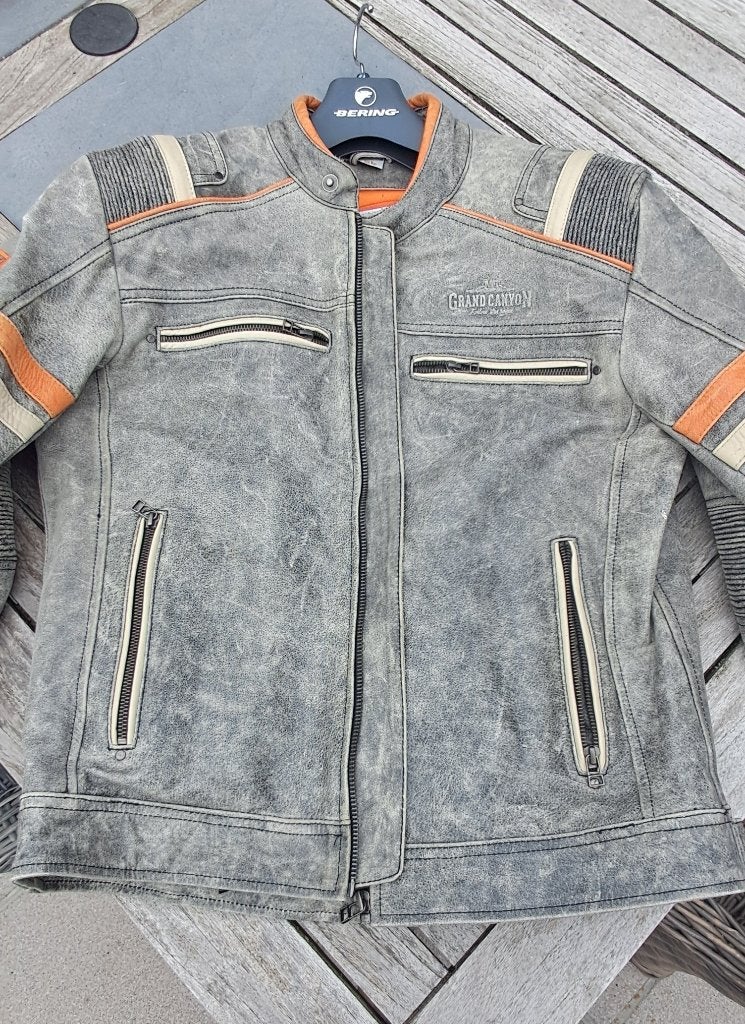ECHTE! "Grand Canyon" motovest. Maat L, Motos, Enlèvement ou Envoi, Neuf, sans ticket, Manteau | cuir, Grand Canyon