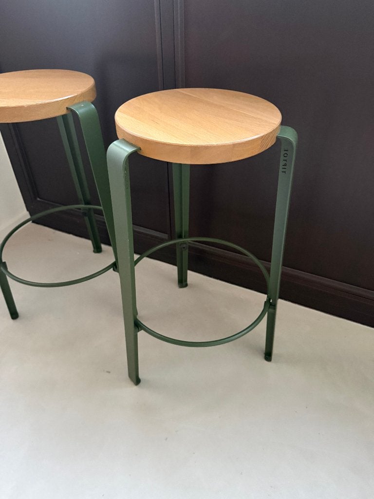 Tabouret haut, Huis en Inrichting, Barkrukken, Ophalen, 60 tot 90 cm, Zo goed als nieuw, 4 krukken