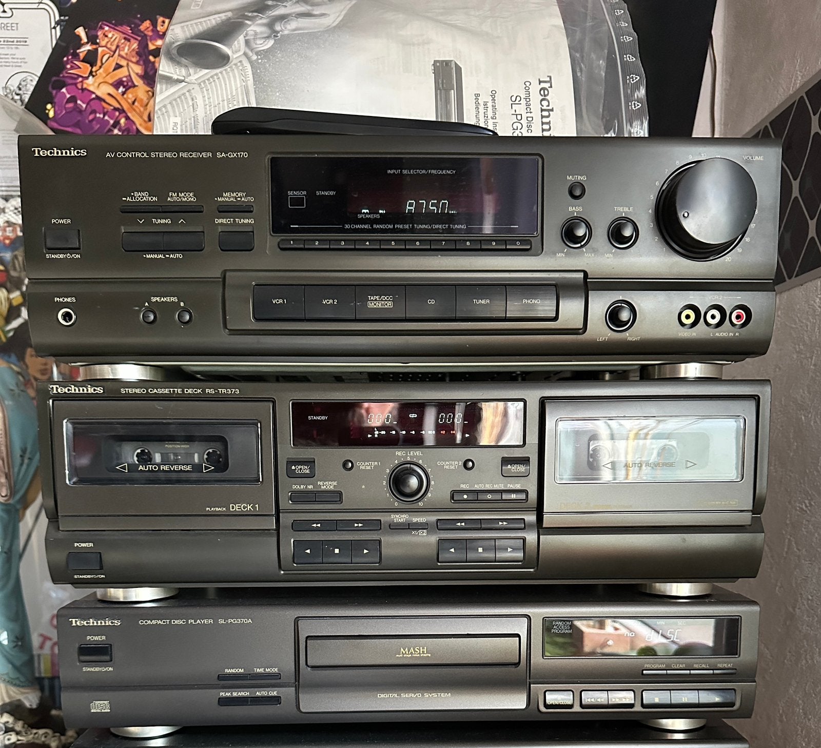 Technics hifi-systeem, Ophalen, Zo goed als nieuw, Tuner of Radio, Overige merken