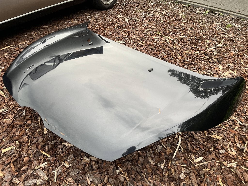 Ford Fiesta motorkap 2008-2013 mk6 zwart (Panther black), Ophalen, Gebruikt, Voor, Ford