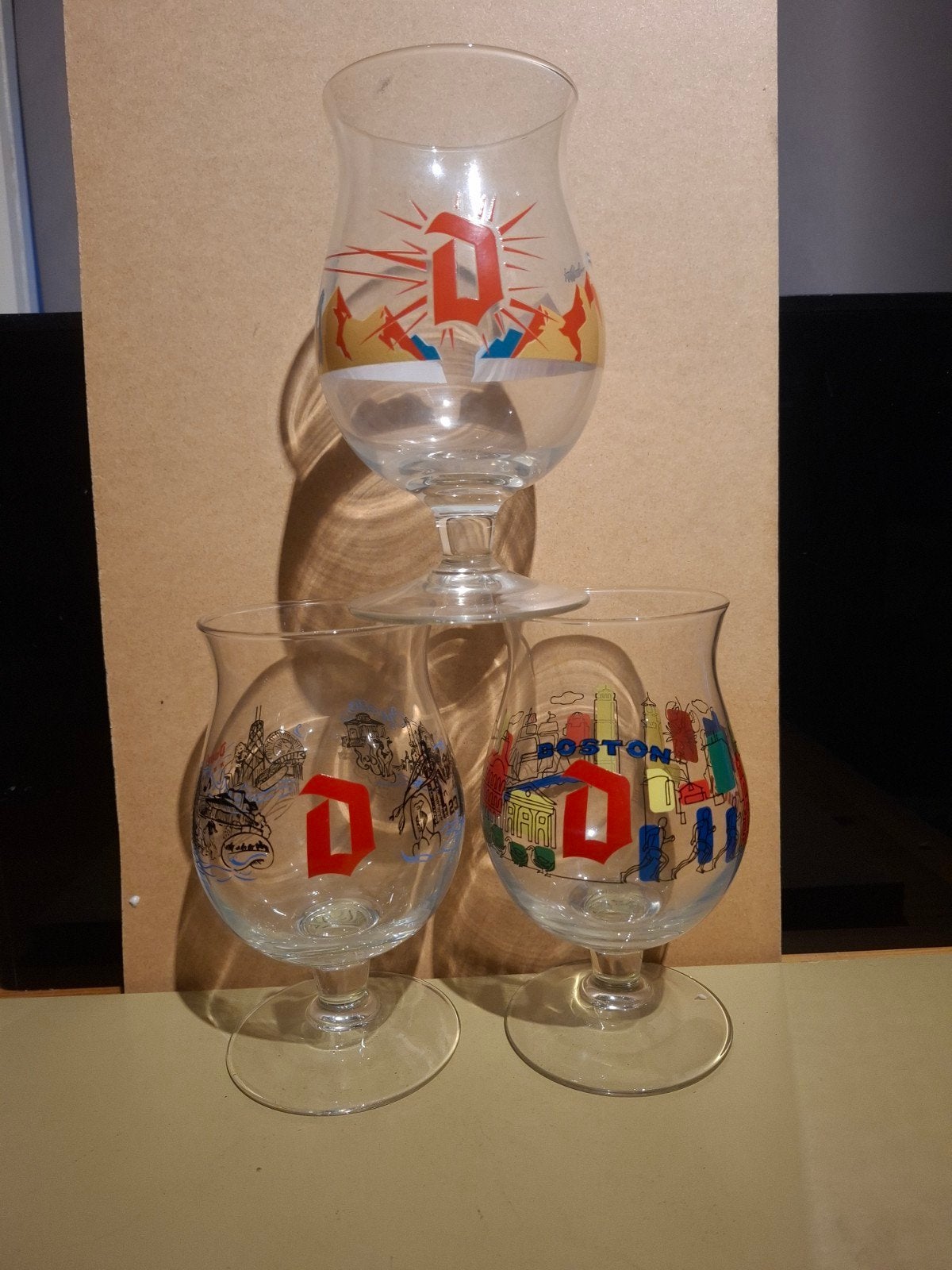 3 verres duvel américains, Enlèvement ou Envoi, Duvel