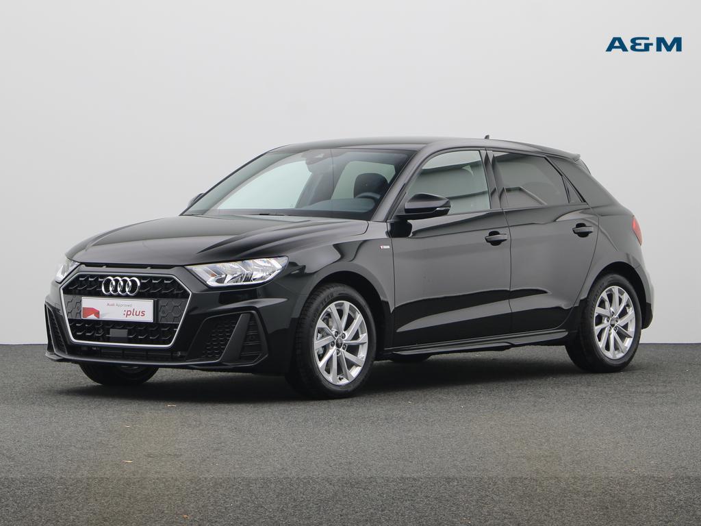 Audi A1 Sportback A1 Sportback 25 TFSI Sport Edition S troni, Auto's, Audi, Automaat, A1, Zwart, 128 g/km