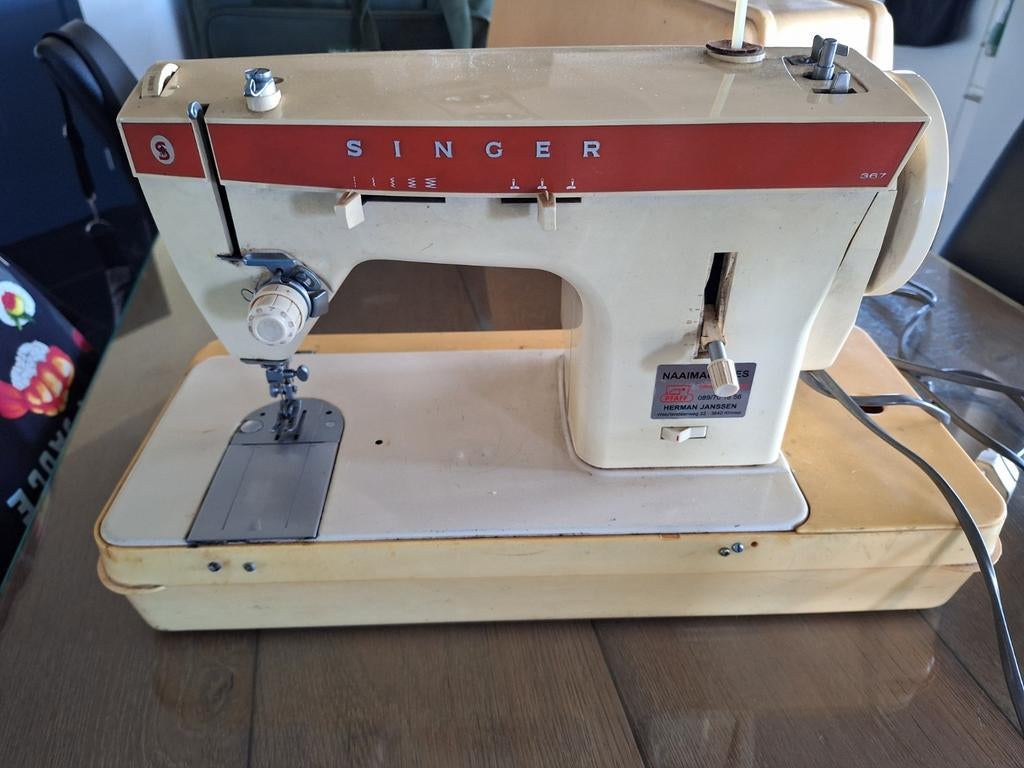 Oude singer 367 naaimachine, Ophalen, Naaimachine, Singer