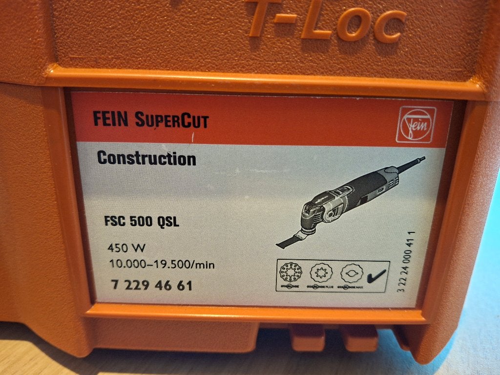 NIEUWE! FEIN SuperCut FSC 500 QSL, Ophalen, Overige typen, Nieuw, Fein