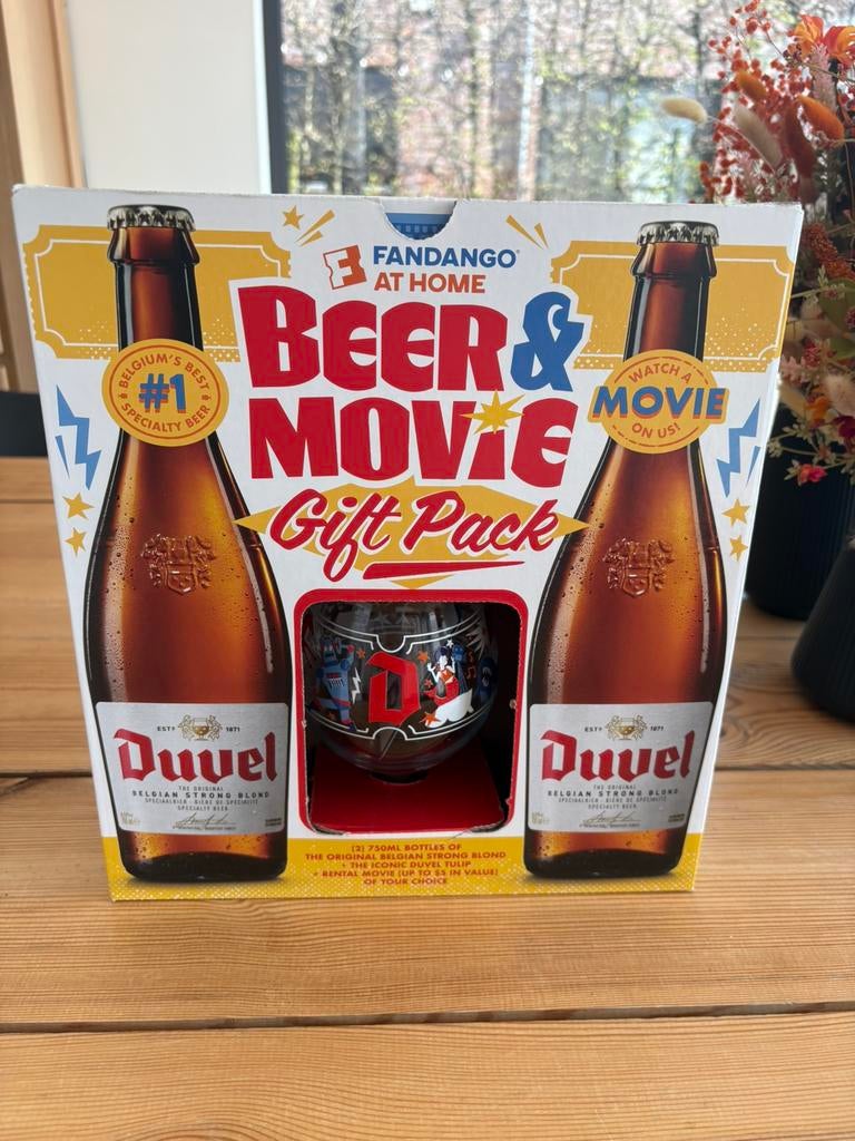 Duvel - Boîte américaine Fandango, Enlèvement ou Envoi, Neuf, Verre ou Verres, Duvel
