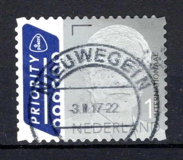 PAYS-BAS 3375a estampillés 2015 - Roi Willem-Alexander, Enlèvement ou Envoi, Après 1940, Affranchi