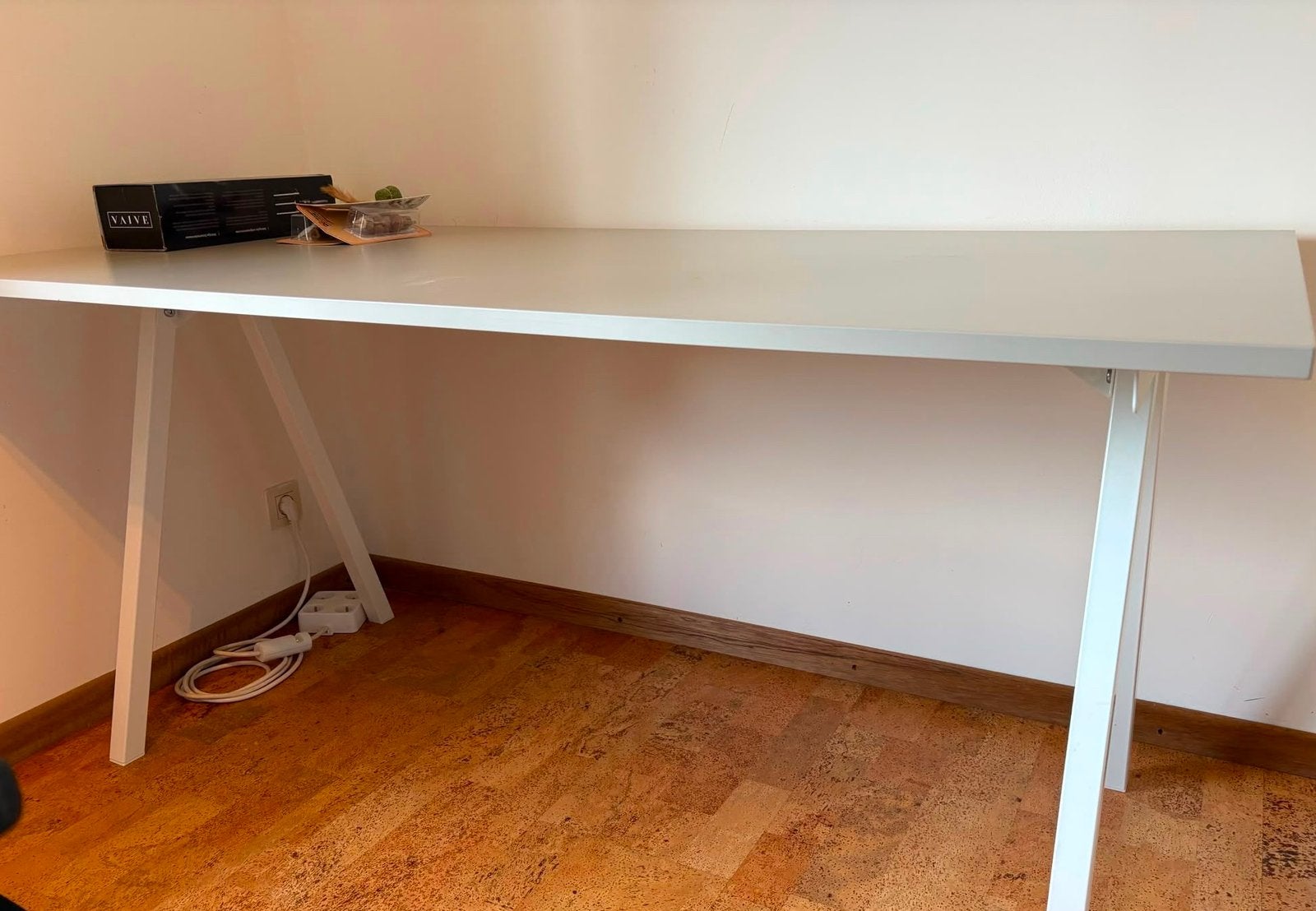 Bureau, Maison & Meubles, Enlèvement, Comme neuf, IKEA, Blanc