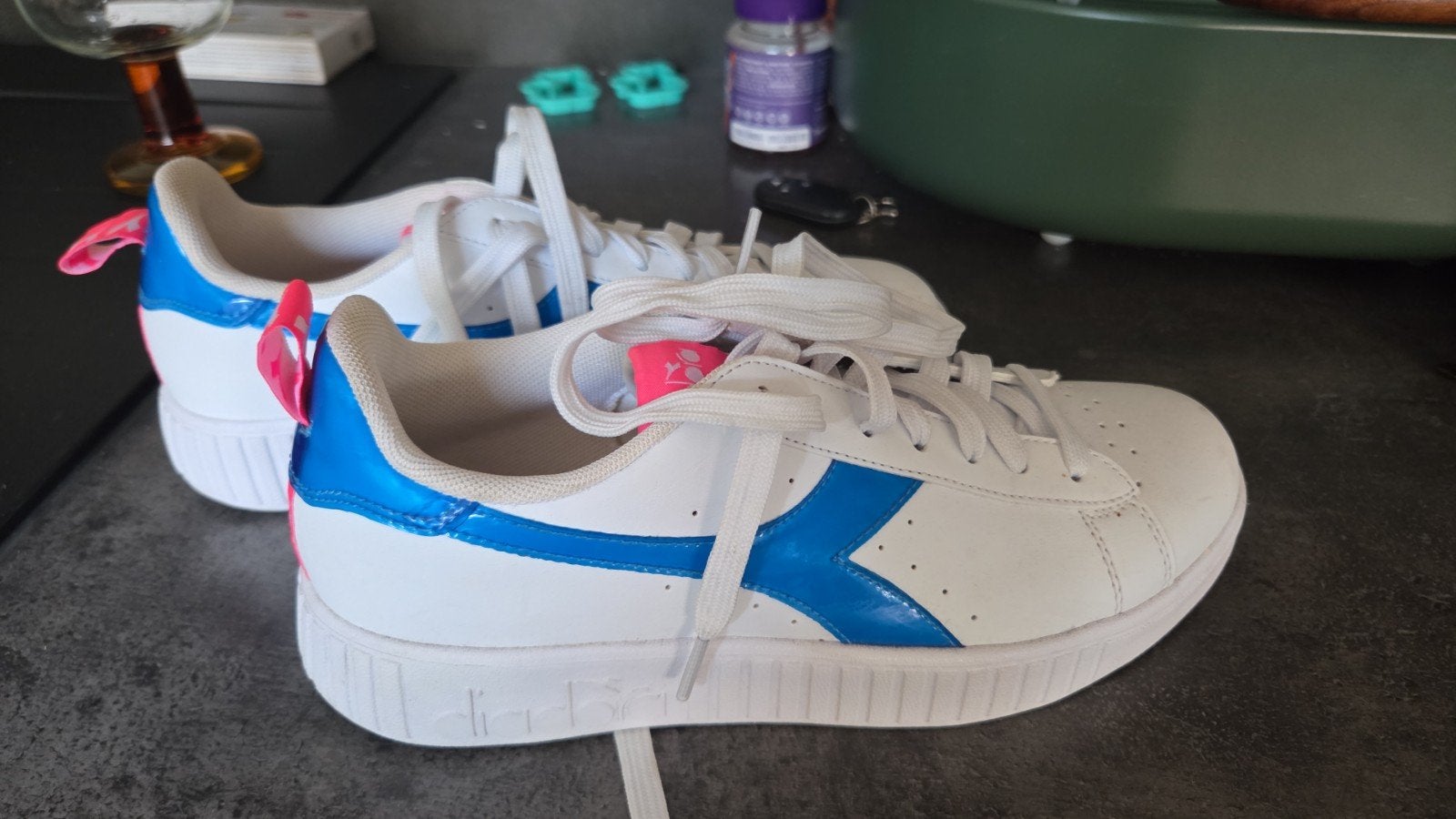 Diadora sneakers dames, Diadora, Wit, Ophalen of Verzenden, Zo goed als nieuw