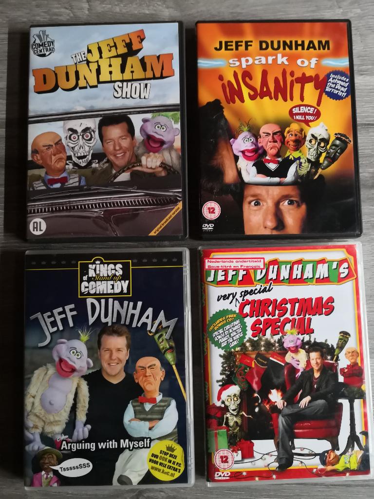 dvd's Jeff Dunham uit te kiezen, Ophalen of Verzenden