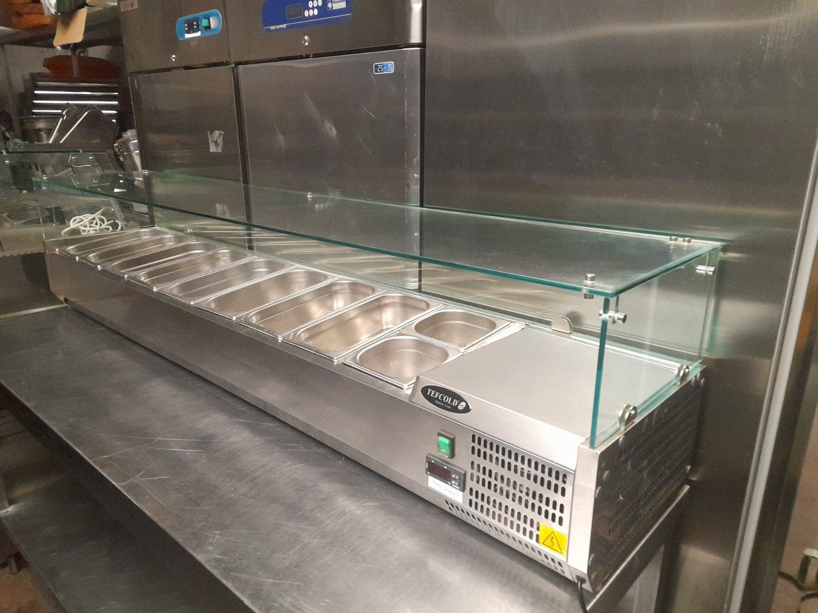 saladebar 2m/frigo/koelvitrine, Ophalen