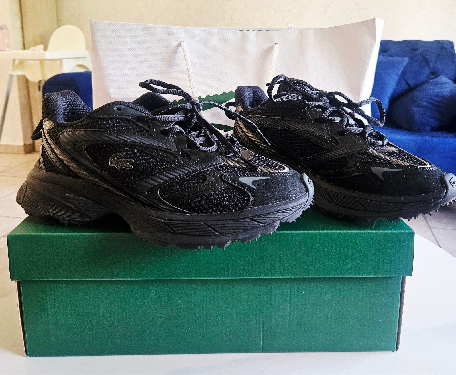 Chaussure l'accoste, Vêtements | Hommes, Chaussures, Neuf, Lacoste, Baskets, Noir