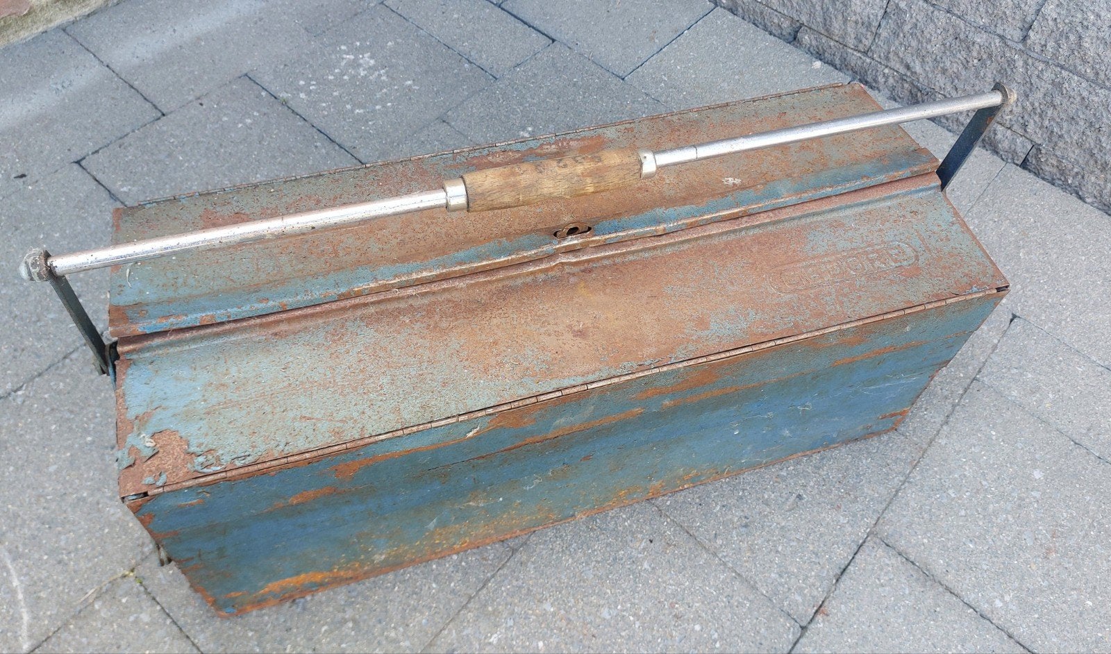 Gedore oude gereedschapskist, Doe-het-zelf en Bouw, Buizen en Afvoer, Ophalen