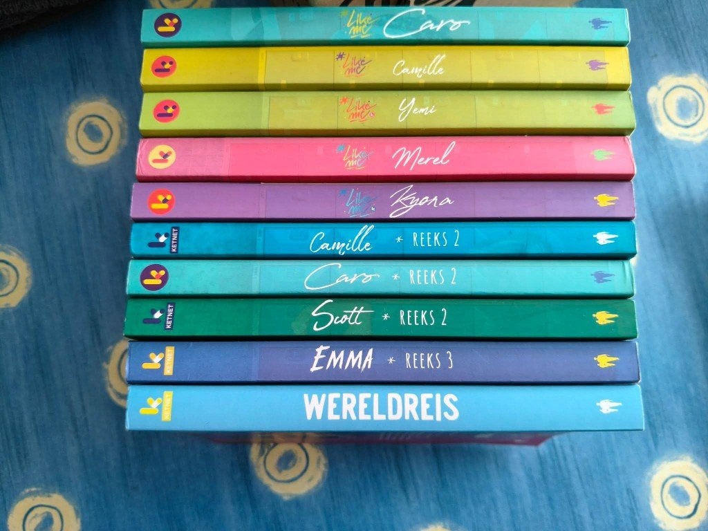 Like me boeken, Boeken, Kinderboeken | Jeugd | 10 tot 12 jaar, Ophalen of Verzenden, Gelezen, Fictie
