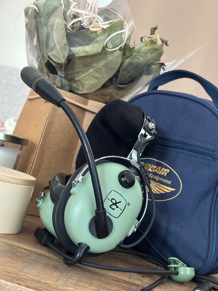 David Clark H10-13.4 — Double Jack GA — 300 €, Enlèvement, Comme neuf, Vert, Microphone