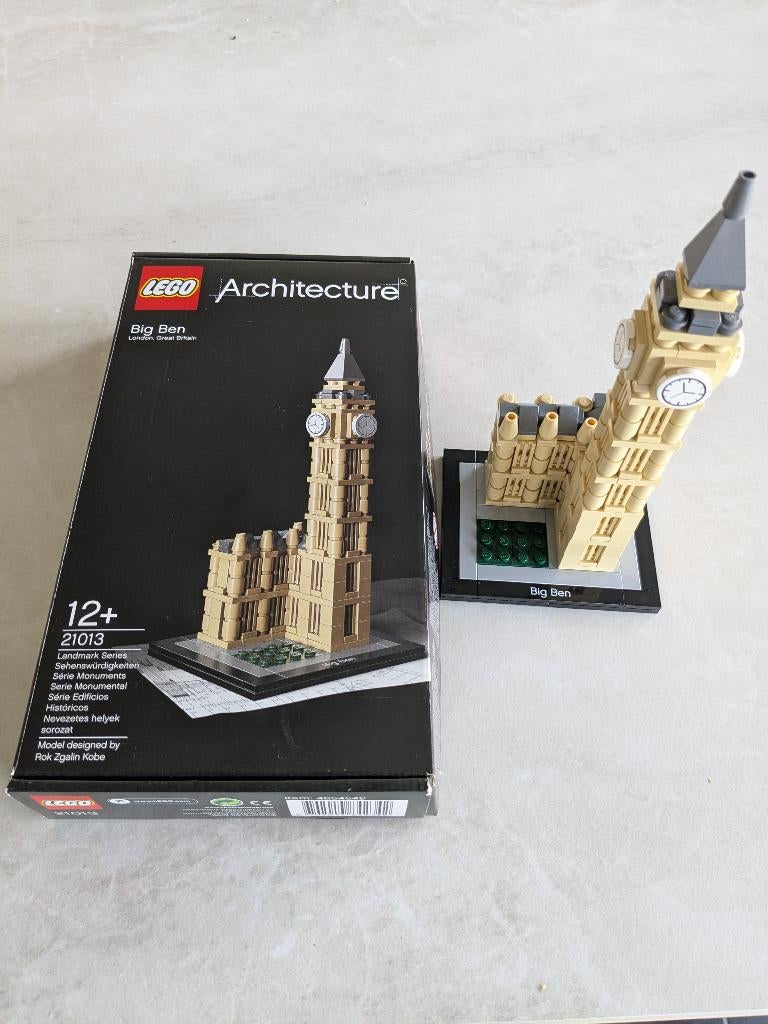 Lego Big Ben - 21013, Ophalen of Verzenden, Zo goed als nieuw, Compleet, Lego