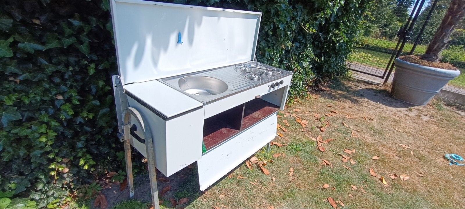 cuisine extérieure, Enlèvement, Encastré