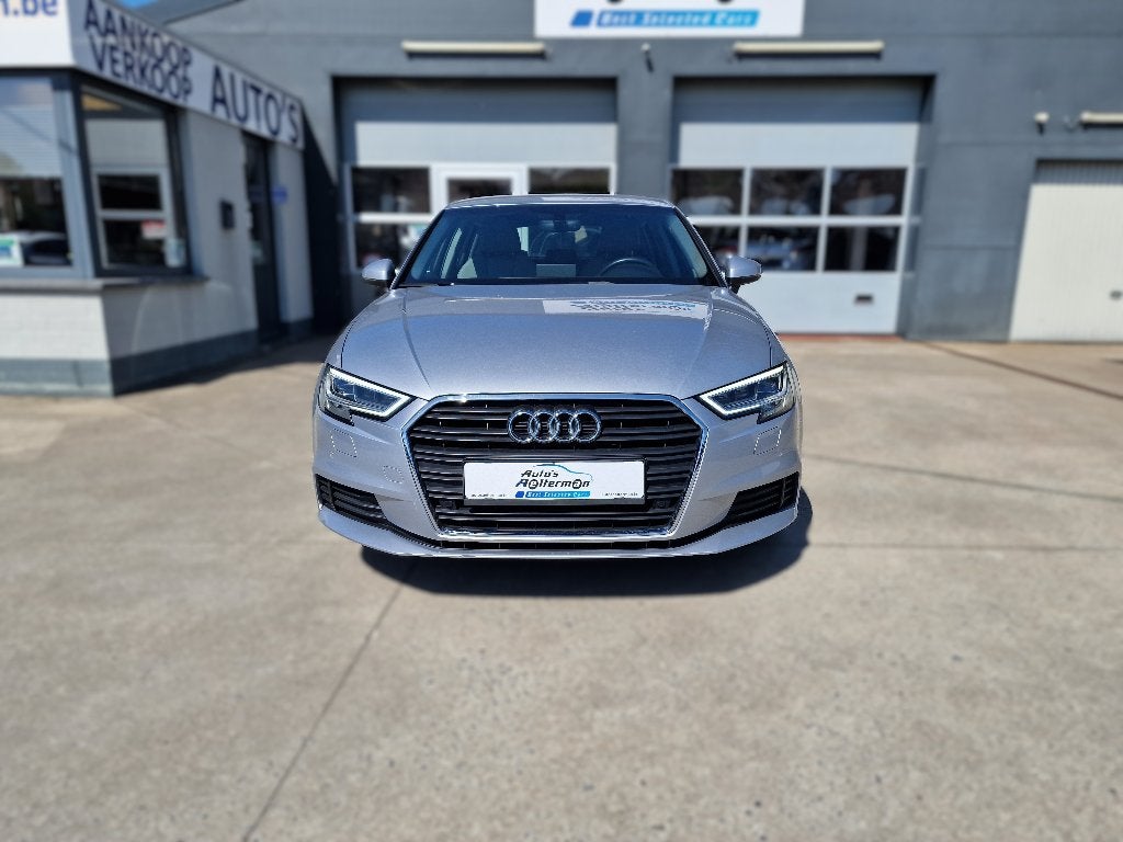 Audi A3 Sportback 1.4 TFSI S tronic * Leder * Led * Airco, Autos, Argent ou Gris, Achat, Entreprise, Automatique
