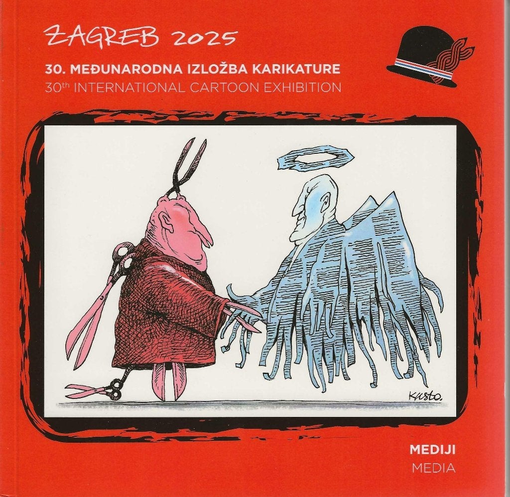 Carnet de dessin animé 2025 Zagreb, Croatie, Neuf, Enlèvement ou Envoi, Autres sujets/thèmes, Verschillende tekenaars.