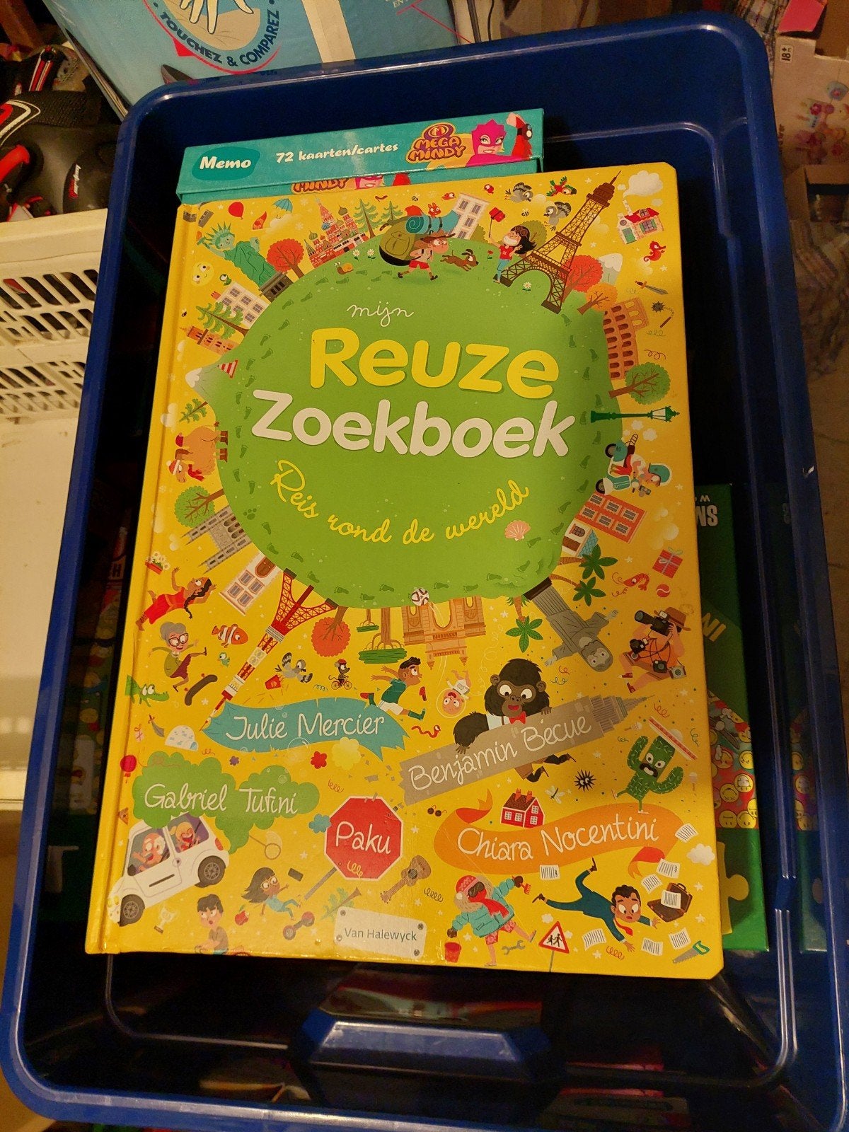 reuze zoekboek, Ophalen