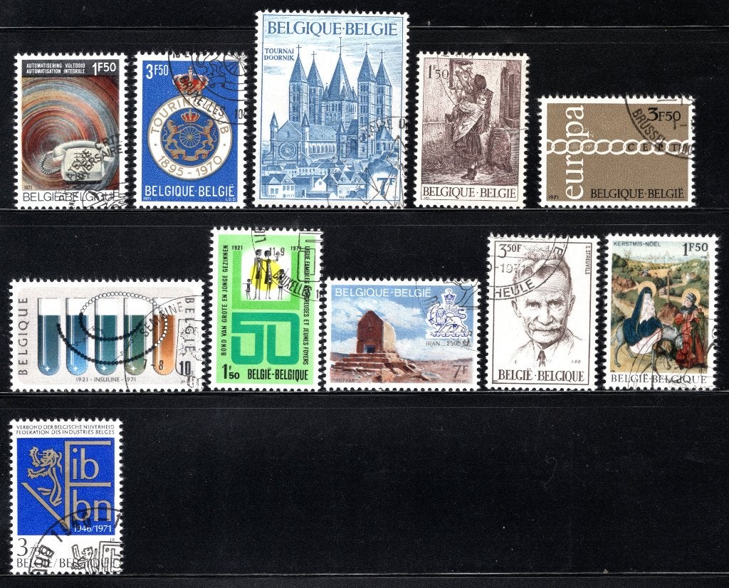 (B) jaar 1971 FDC MH/MNH 1567 - 1609, Postzegels en Munten, Verzenden, Gestempeld, 1e dag stempel