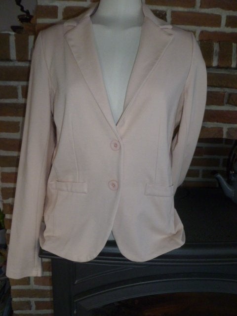 Jersey roze dames blazer van Louise, large. E5 Mode, Kleding | Dames, L'histoire de Louise, Ophalen of Verzenden, Zo goed als nieuw