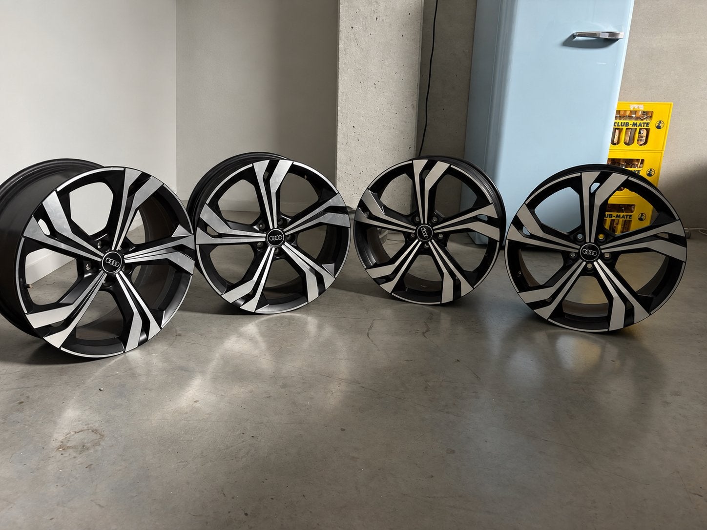 4 Jantes Audi Sport (audi, audi s, audi rs) en alliage 20p, Autos : Pièces & Accessoires, Autre, Enlèvement, Autre, Jante(s)