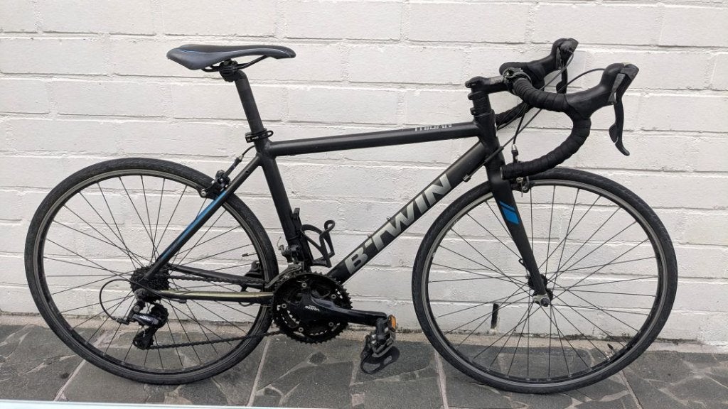 Triban 500 full shimano sora 3x9 XS (48"), 26 pouces, Frein sur jante, Aluminium, Enlèvement