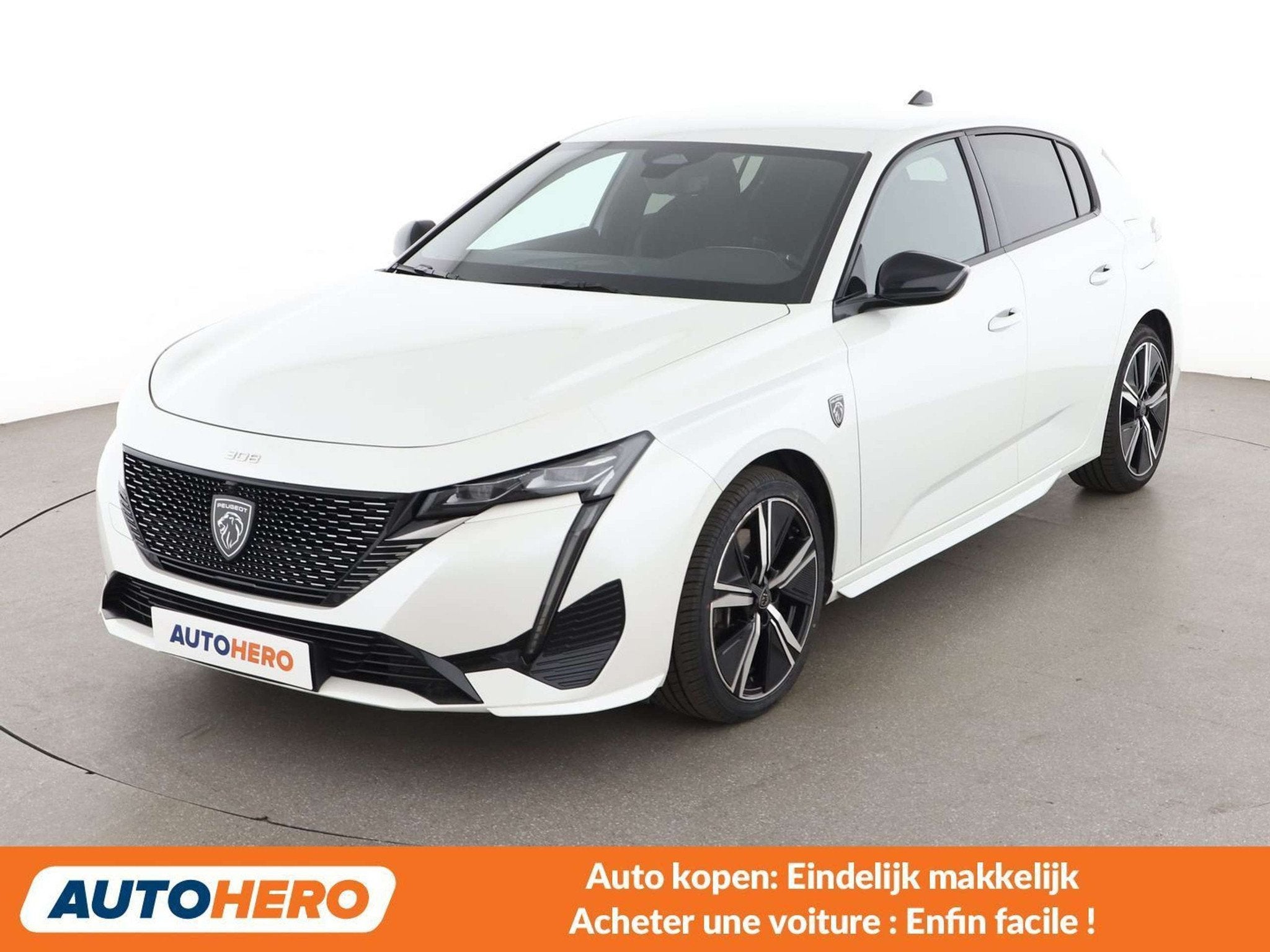 Peugeot 308 1.6 Hybrid GT (année de construction 2022), Achat, Euro 6, Noir, 5 portes