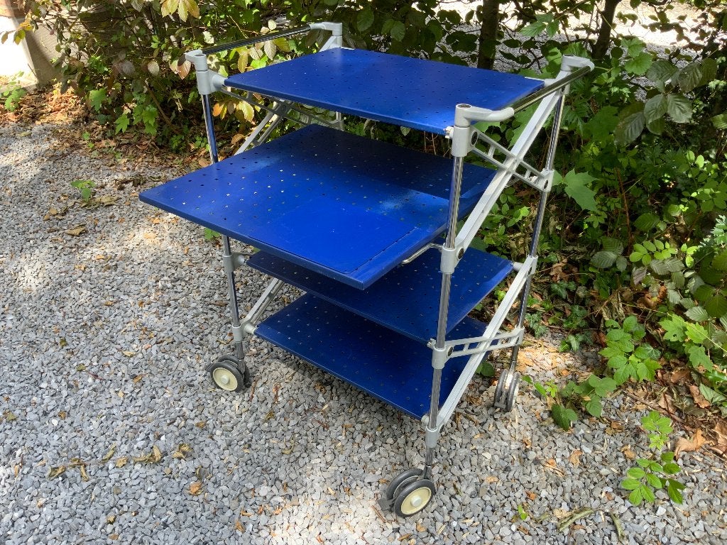 Trolley-chariot Kartell, Bleu, Moderne, Enlèvement, Utilisé