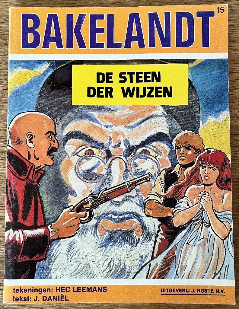 Bakelandt - De Steen der Wijzen -15-1e dr(1982) Strip, Plusieurs BD, Enlèvement ou Envoi, Comme neuf