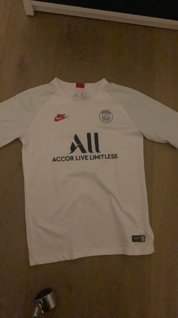 Psg shirt 158-170cm, Ophalen, Zo goed als nieuw, Maat 56/58 (XL), Wit
