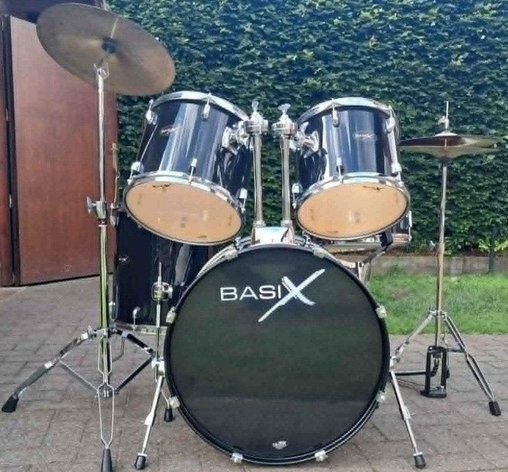 Drumstel  Basix, Musique & Instruments, Enlèvement, Utilisé, Autres marques