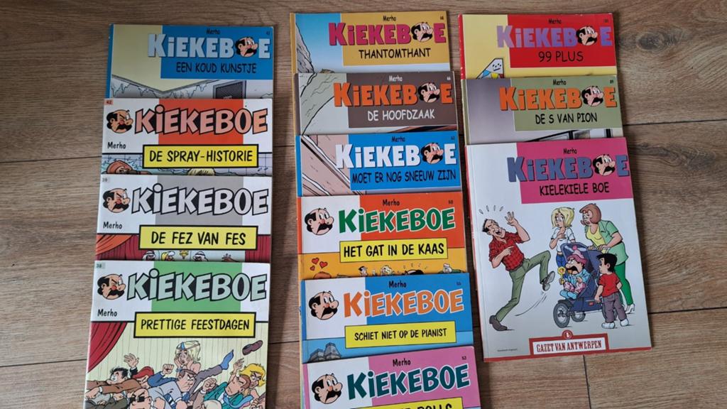 Bad Kiekeboe, Meerdere stripboeken, Ophalen of Verzenden, Gelezen