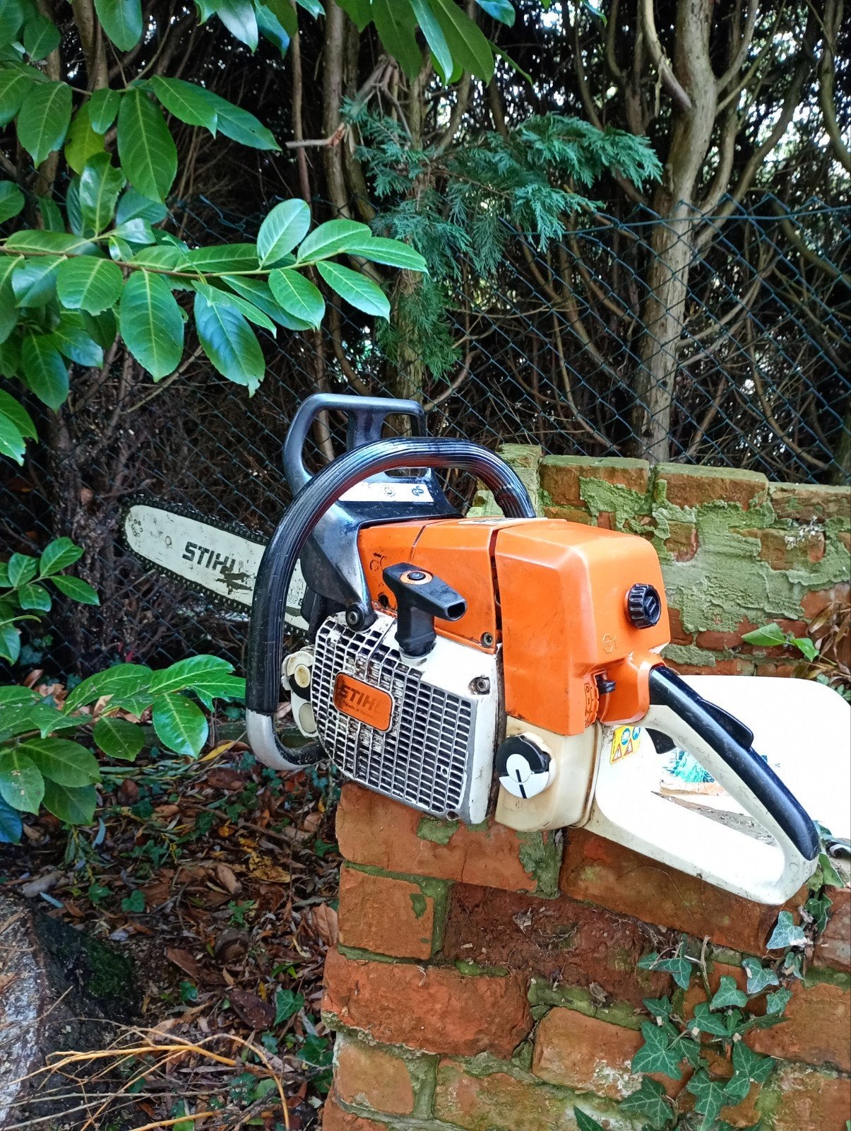 Tronçonneuse Stihl MS 440, Enlèvement