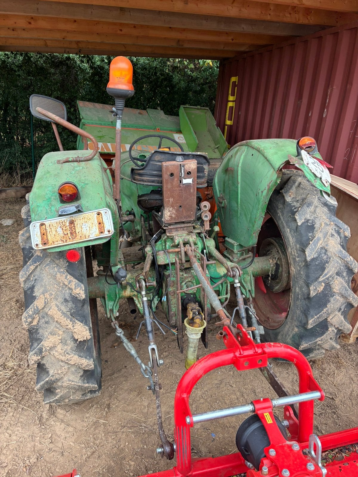Deutz d50, Enlèvement