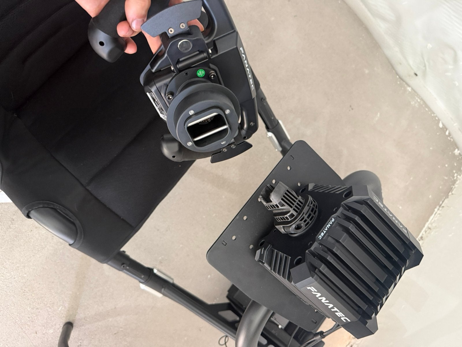 Fanatec CSL DD 8 Nm wheelbase QR2 – als nieuw, met factuur, Ophalen of Verzenden, Zo goed als nieuw