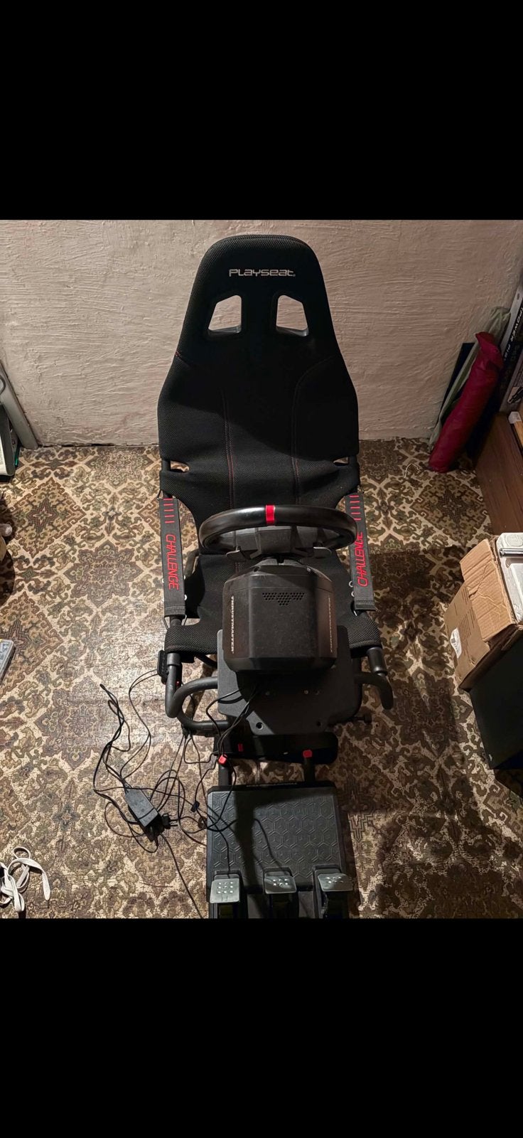 Thrustmaster T248r + playseat challange, Ophalen, Zo goed als nieuw