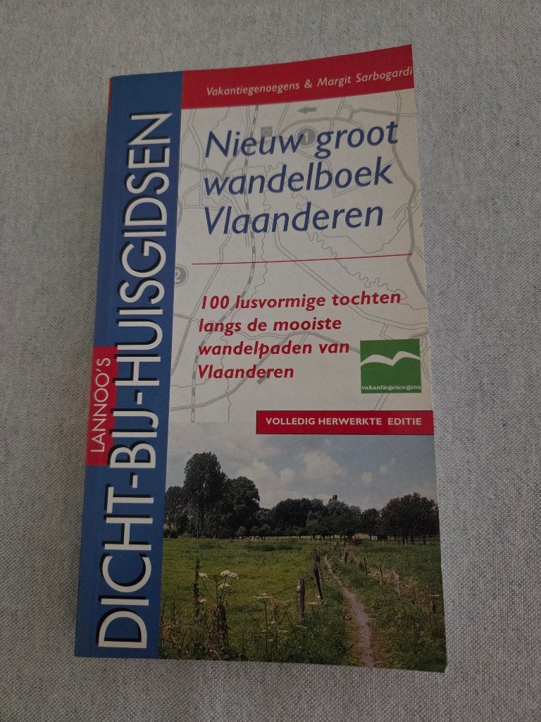 Nieuw groot wandelboek Vlaanderen, Neuf, Autres marques, Enlèvement, Guide de balades à vélo ou à pied