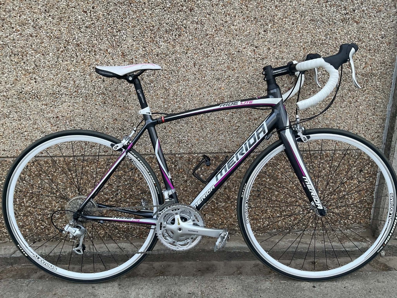 Merida Als Nieuw dames racefiets koersfiets, Ophalen, 28 inch, Velgrem, Aluminium
