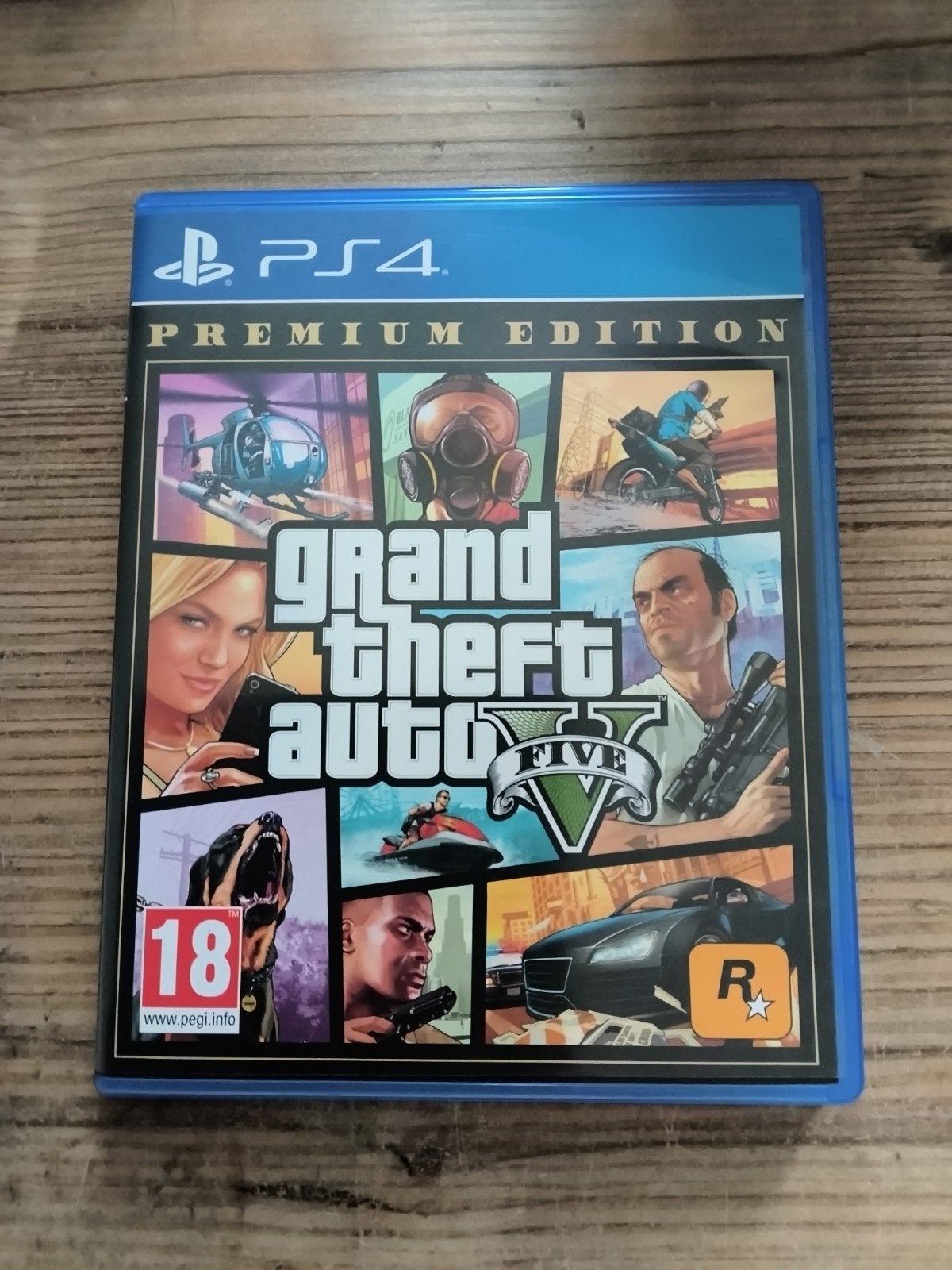Grand Theft Auto V Premium Edition - PlayStation 4, Avontuur en Actie, Online, Vanaf 18 jaar, Verzenden