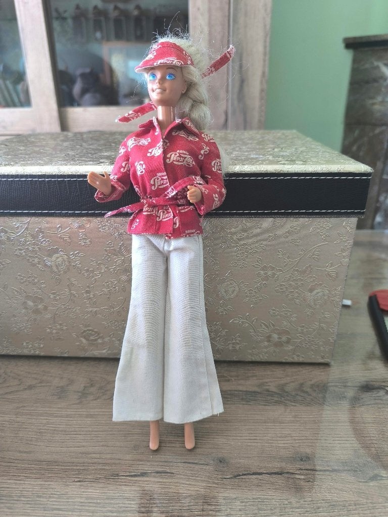 Barbie Pepsi-set uit 1975, Kinderen en Baby's, Ophalen of Verzenden, Gebruikt, Barbie