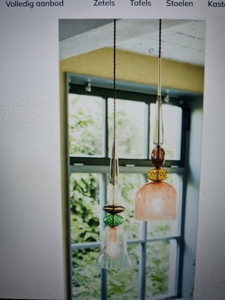 Hanglampen Diego Coco Maison, Ophalen, Bohemian landelijk, E27 (groot), Glas