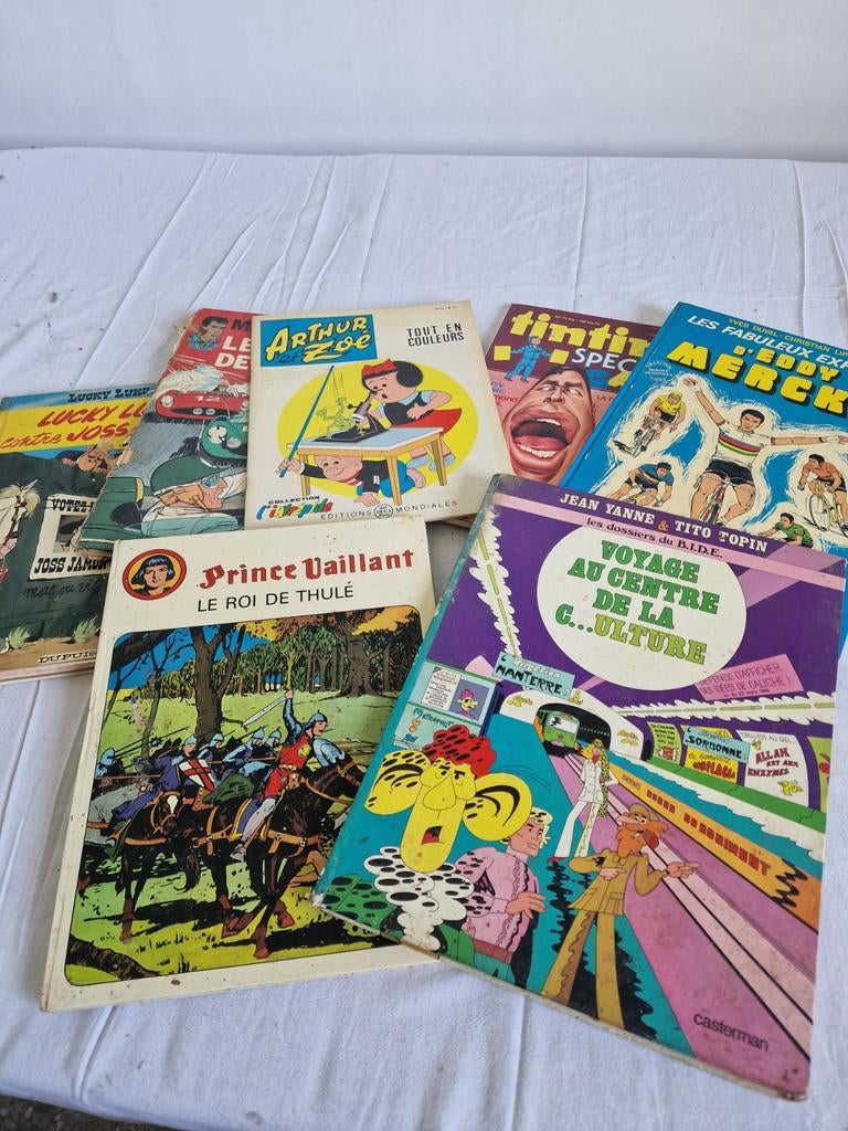 Lot de BD en différents états, Livres, Journaux & Revues, Enlèvement