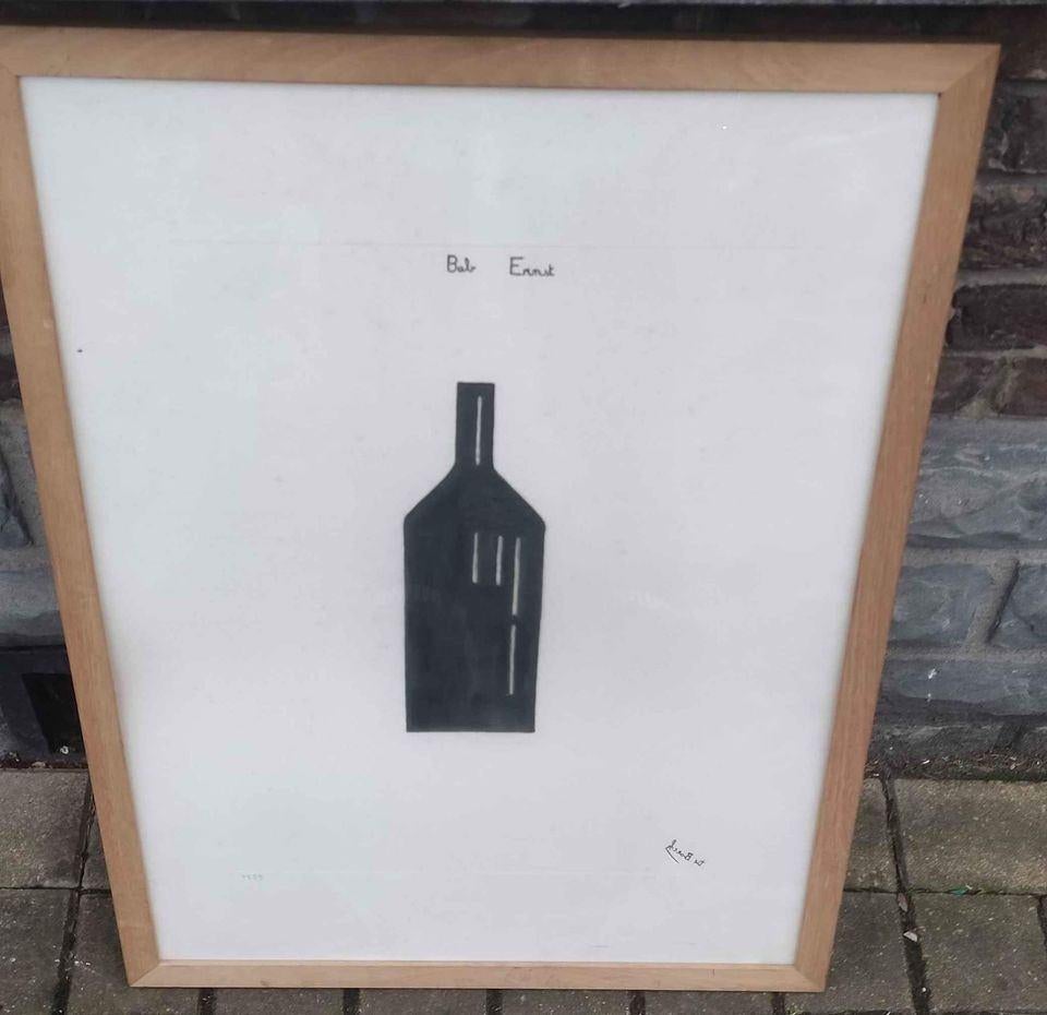 Gravure bab Ernst signe Félix de boeck, Antiek en Kunst, Ophalen of Verzenden, Gravure