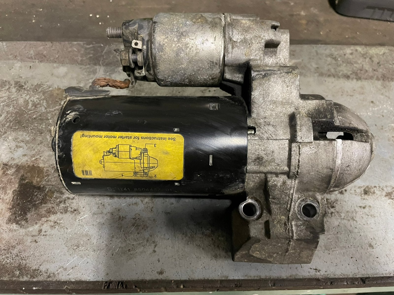 Bmw 320d e90 startmotor, Ophalen, BMW