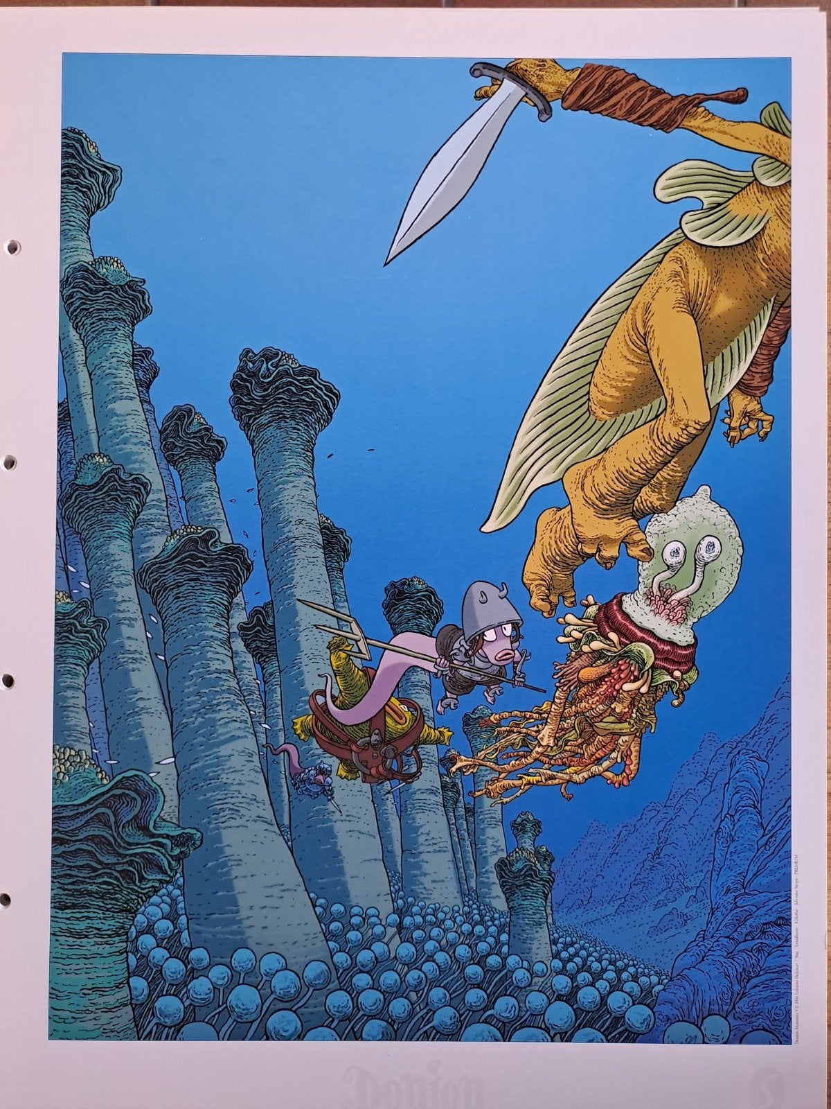 Donjon Silvester kunstdruk A3, Ophalen of Verzenden