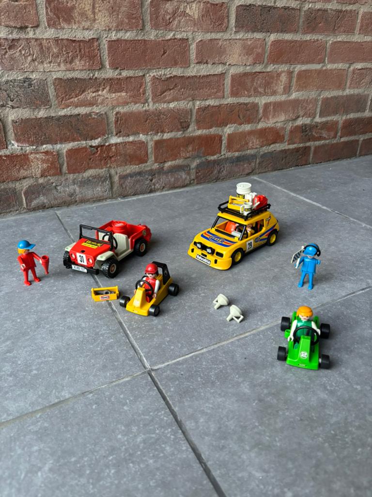Playmobil raceteam texaco /  valvoline karts, Enfants & Bébés, Jouets | Playmobil, Enlèvement, Comme neuf, Ensemble complet