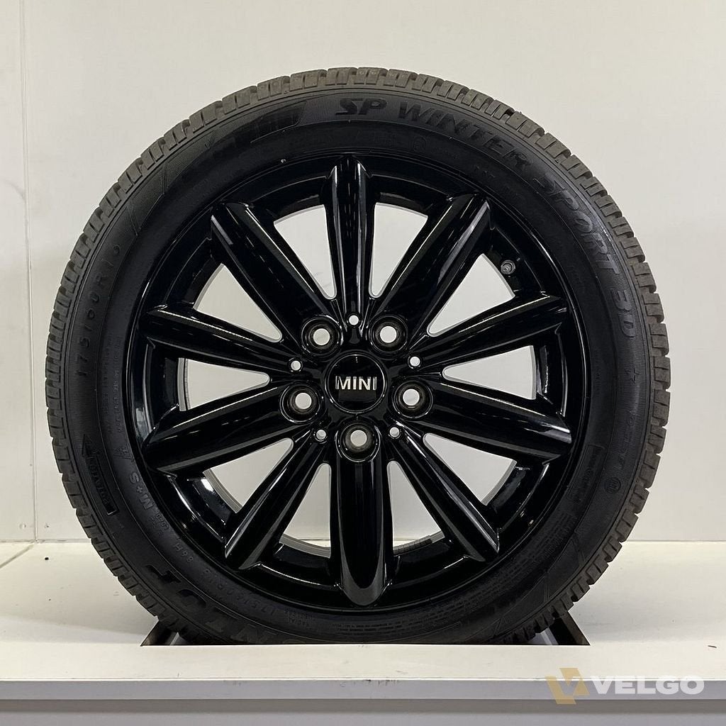 MINI COOPER VELGEN WINTERBANDEN F55 F56 F57 STYLING JCW 508, Gebruikt, 175 mm, -, Banden en Velgen