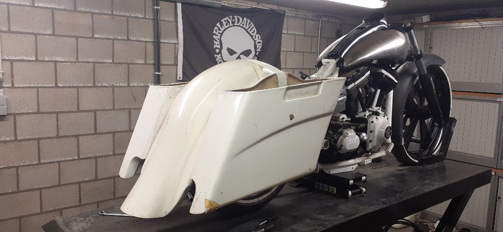 Bagger kit voor harley, Motoren, Ophalen