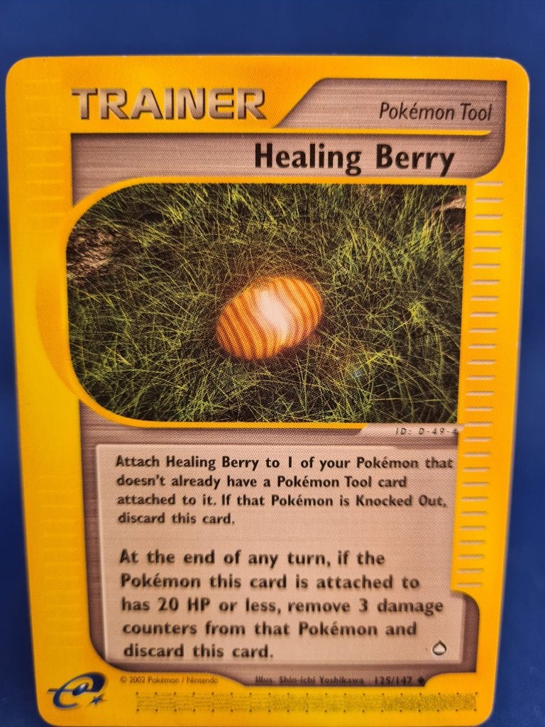 Healing Berry 125/147 - Aquapolis, Envoi, Utilisé
